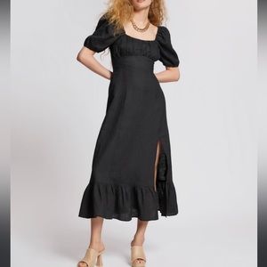 & Other Stories puff sleeve midi dress - 6